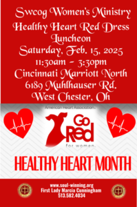 Healthy Heart Red Dress Luncheon by SWCOG Women's Ministry